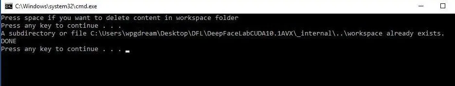 DeepFaceLab初体验