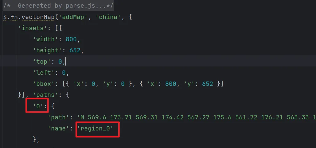 对应省份code和名称丢失了