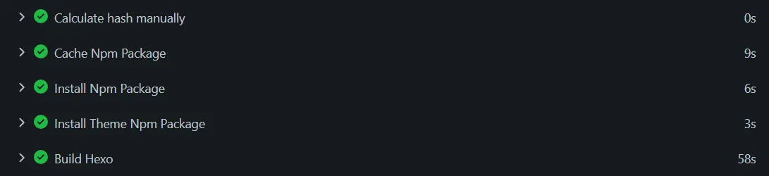 相比第二步时，Build耗时又缩短了60%