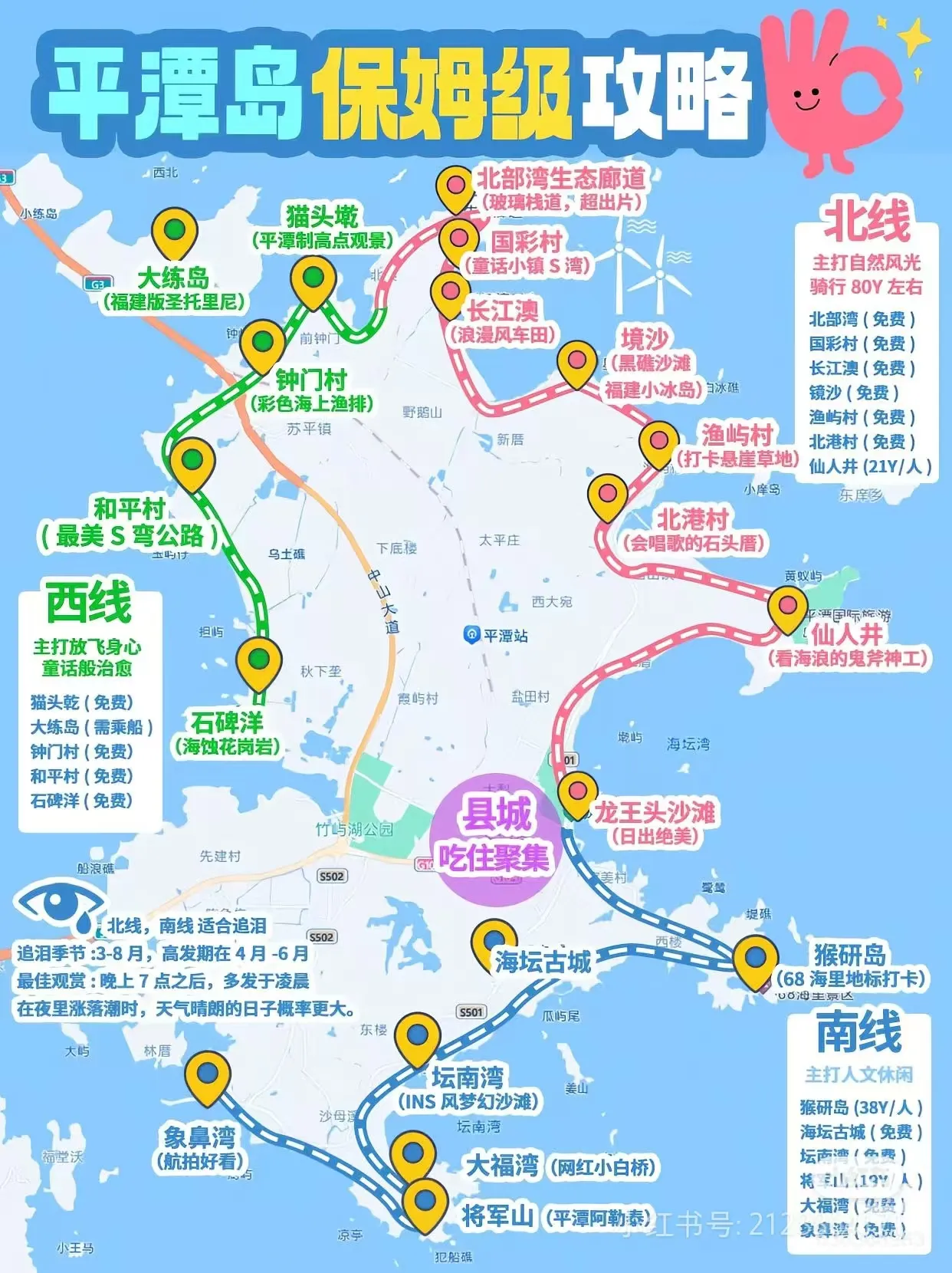 平潭岛攻略（来自小红书）