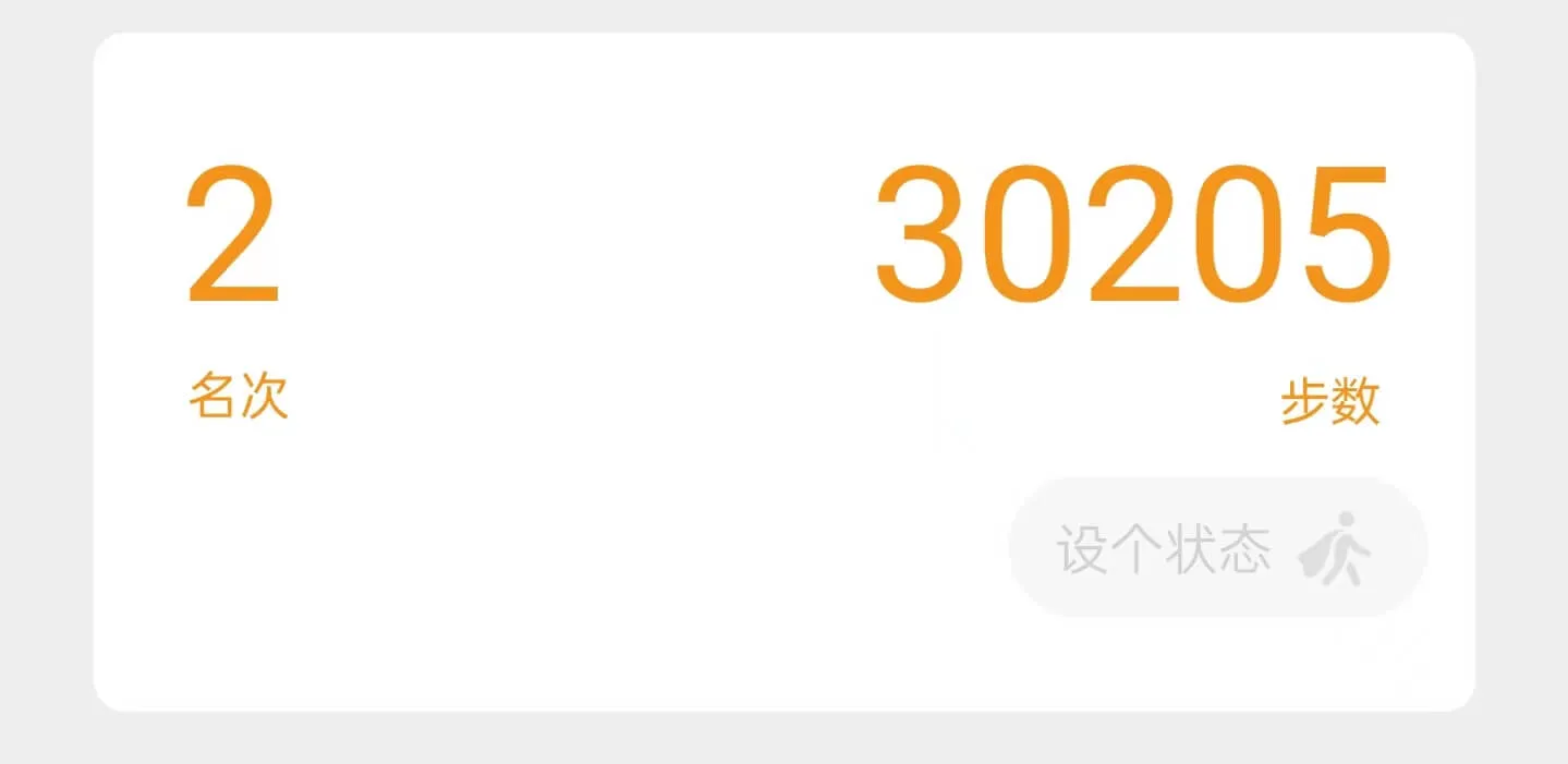 第一次破3W步大关