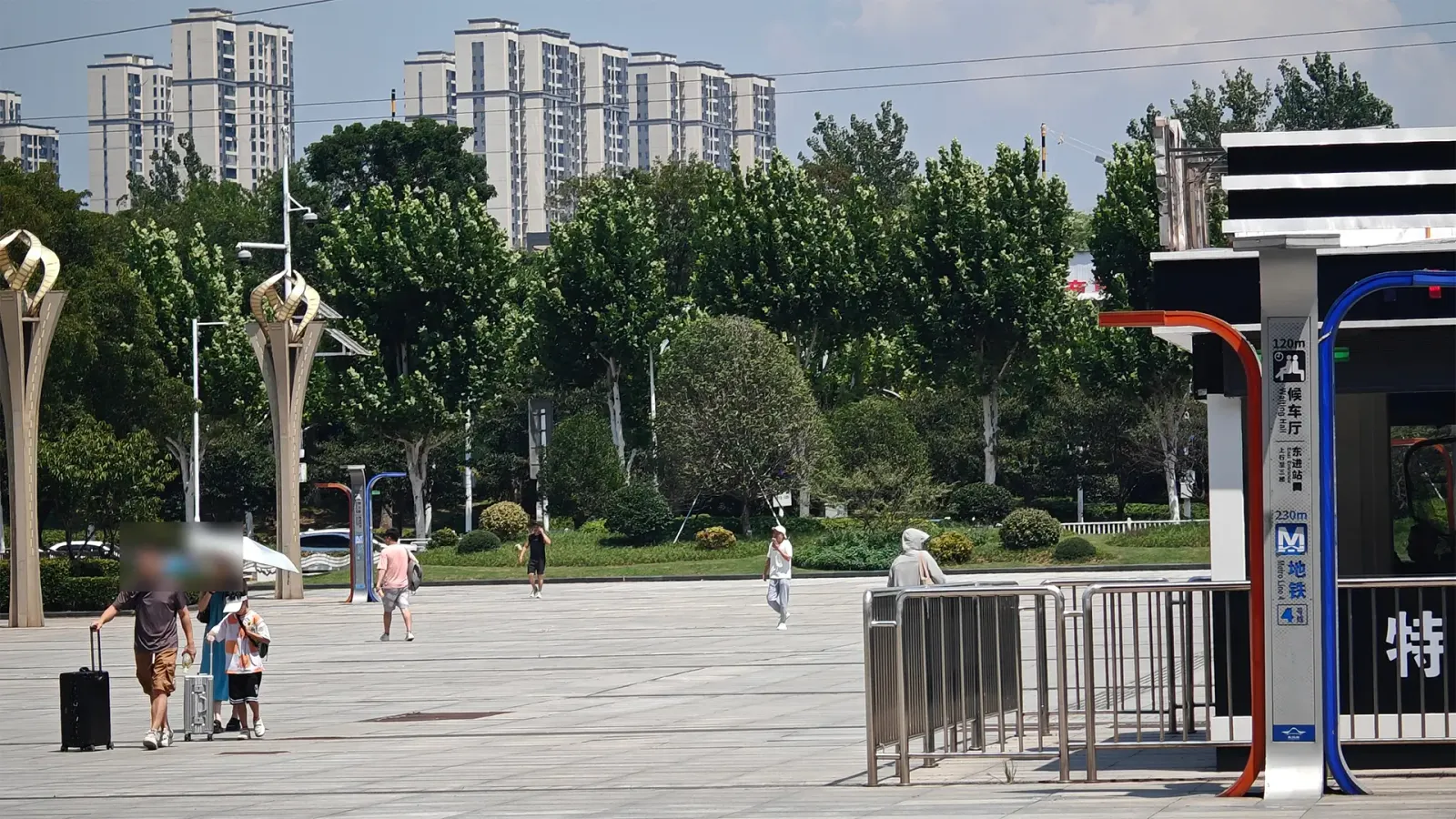 武汉高铁站广场