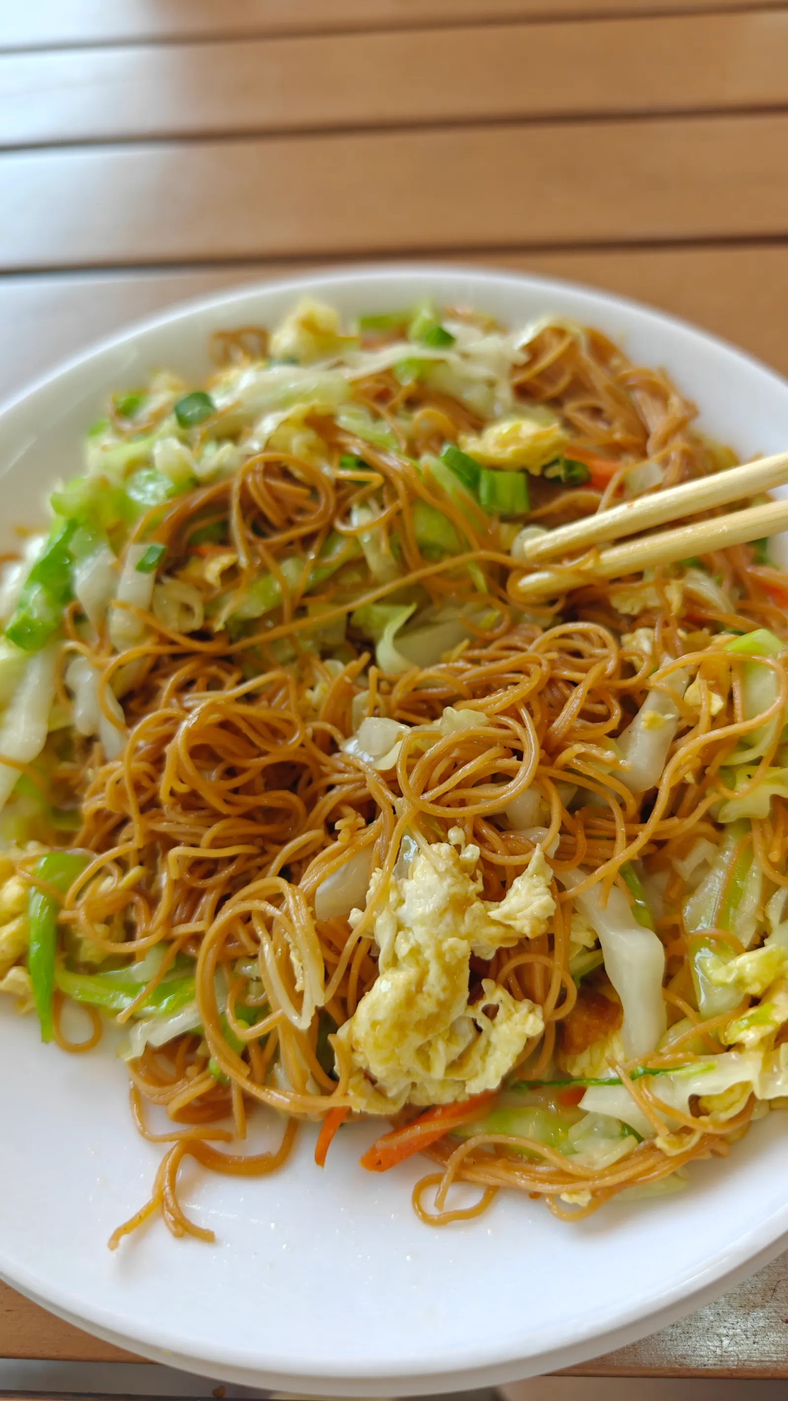 35元的鸡蛋炒米线