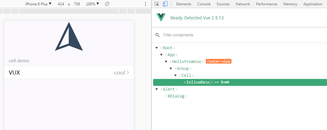 vux初体验 （二）安装vue-devtool